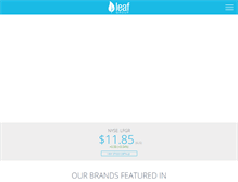 Tablet Screenshot of leafgroup.com